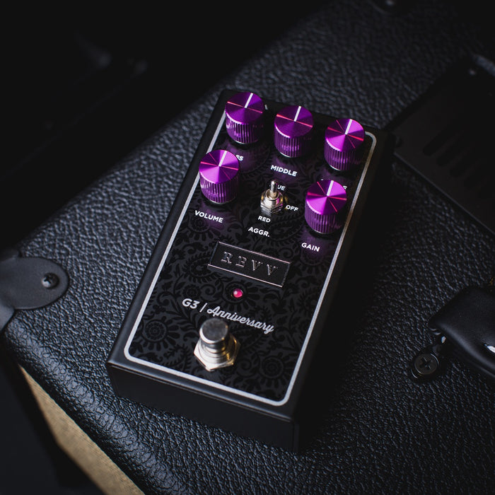 REVV | G3 Anniversary Edition | Tight & Clear Distortion | Purple Channel Amp in a Box