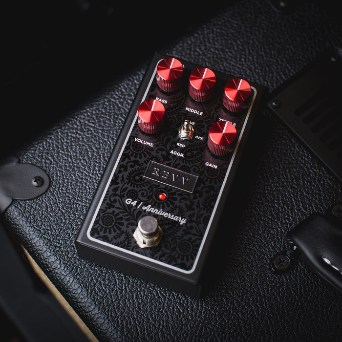 REVV | G4 Anniversary Edition | High-Gain Distortion | Red Channel Amp in a Box