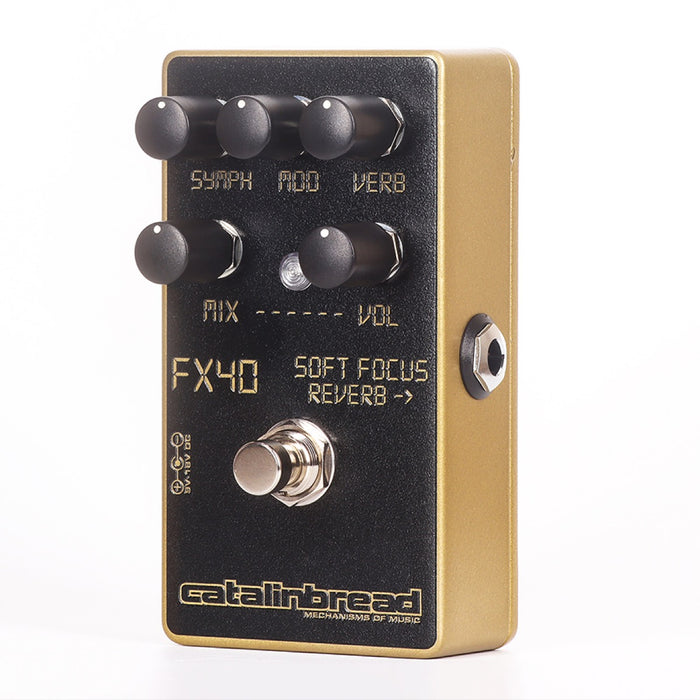 Catalinbread | Soft Focus | Classic Shoegaze Reverb | Inspired by Yamaha FX500 | Gold Edition