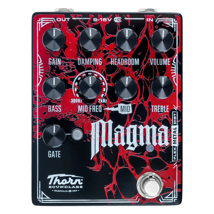 Thorn Soundlabs | Magma | Flex Metal Distortion Pedal