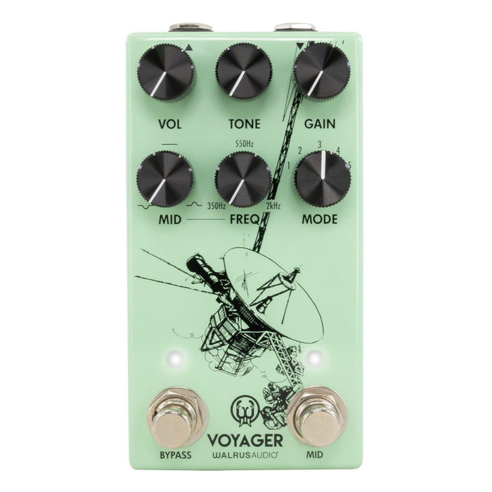 Walrus | VOYAGER MK2 | Klon Inspired Preamp Overdrive Pedal