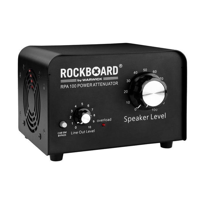 Rockboard | RPA 100 Power Amp Attenuator | 100W At Room Volume | w/ Cabinet Simulator, DI & Headphone Output | PRE-ORDER