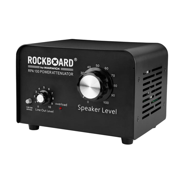 Rockboard | RPA 100 Power Amp Attenuator | 100W At Room Volume | w/ Cabinet Simulator, DI & Headphone Output | PRE-ORDER