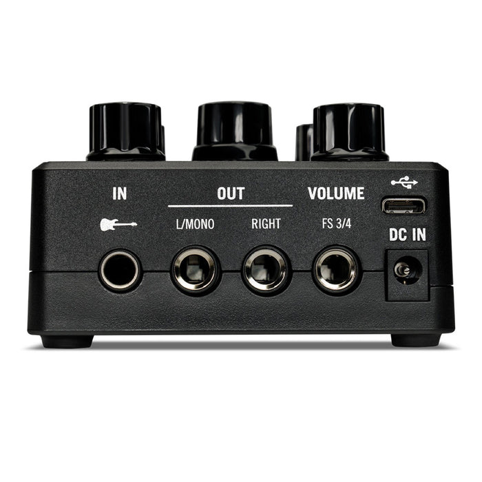 Line 6 | POD EXPRESS Black | High Gain | Portable Multi Effects & Stereo Amp / Cabinet Modeller