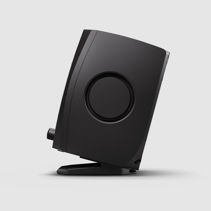 ADAM | D3V PAIR | Active Desktop Monitor Speakers | 2-Way w/ D-ART Tweeter, DSP & USB-C | Black