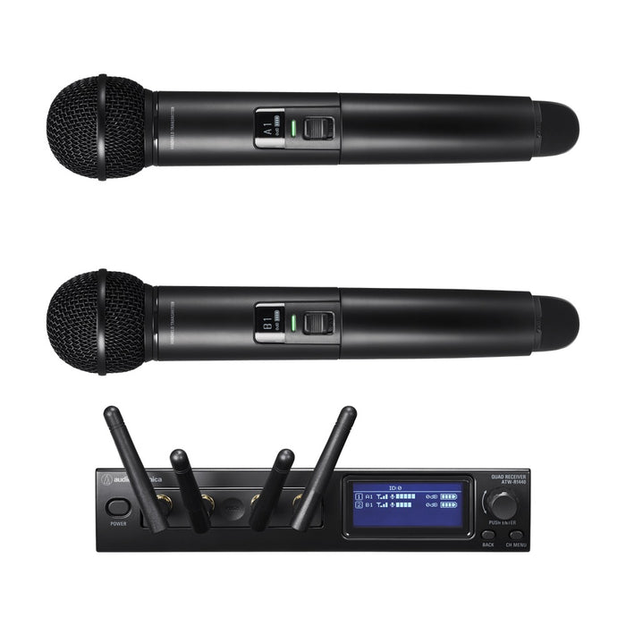 Audio Technica | System 20 Pro | ATW-1422 | Dual Handheld Wireless Mic System