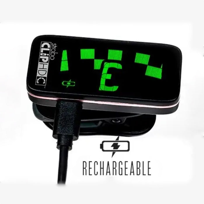 Peterson | StroboClip HDC | USB-C Rechargeable Clip-On Tuner