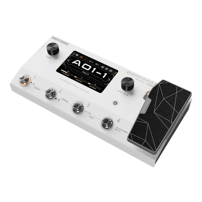 Hotone | AMPERO II GEN 2 | Tri-Core DSP Next Gen Amp Modeller & Multi Effects Processor | w/ ToneCatch