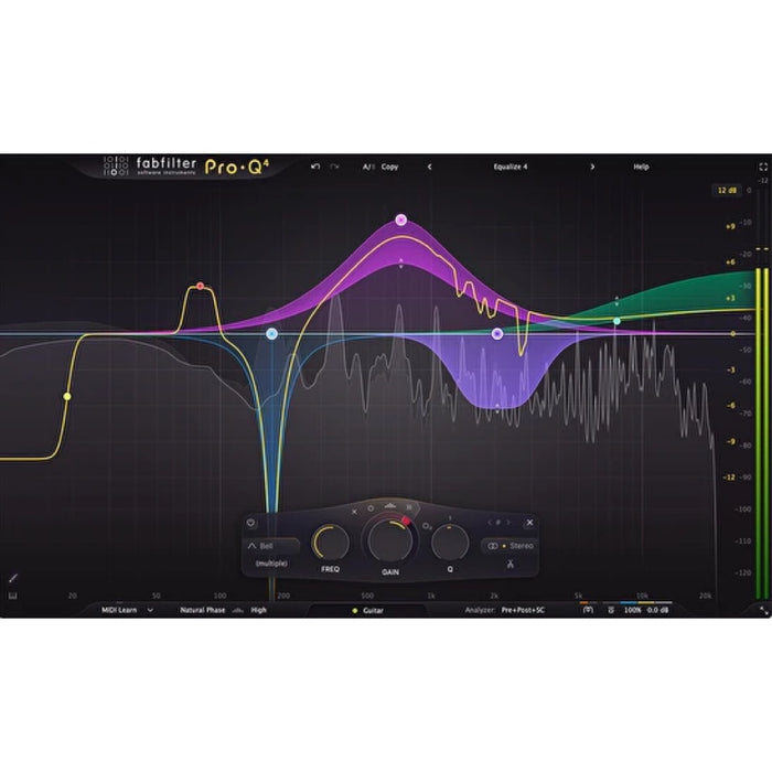 FabFilter | Pro-Q 4 | Your Go-to Sound-Shaping EQ & Filter Tool