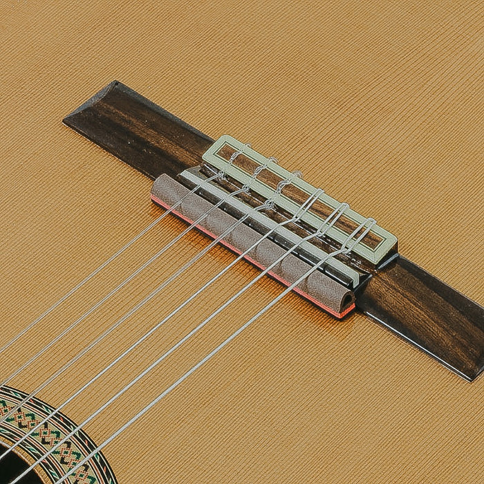 Rosette | Tremolo Mute | Rubber Bridge Modification Kit | For Acoustic & Classical Guitar