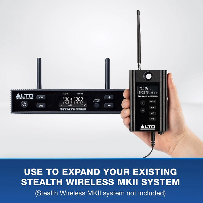 ALTO | STEALTH Wireless MK2 Expander Pack | AU Version | Wireless System for Active Loudspeakers | UHF 540-570 MHz