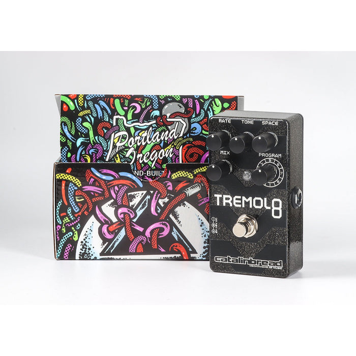 Catalinbread | Tremolo 8 | Tremolo & Reverb Pedal w/ 8 Programs