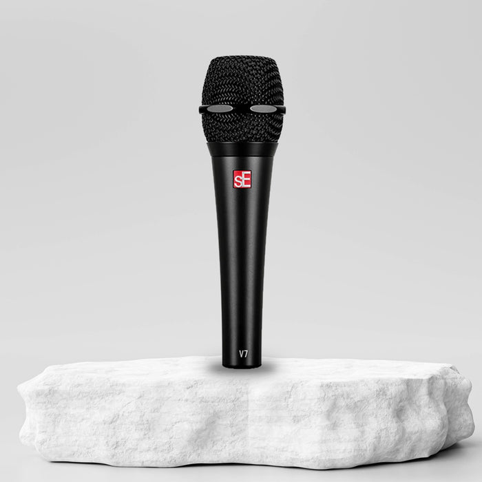 sE Electronics | sE V7 Black | Super Cardioid Dynamic Microphone