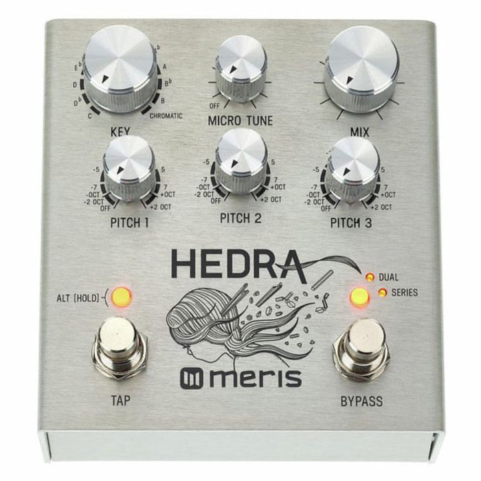 MERIS | Hedra | 3-Voice Rhythmic Pitch Shifter Pedal | w/ Tap Tempo