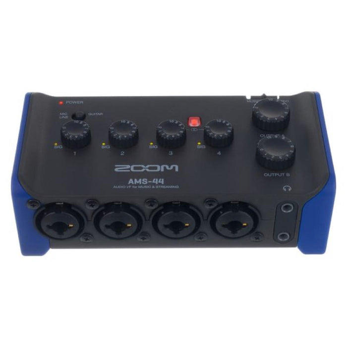 Zoom | AMS-44 | USB-C Streaming Audio Interface | Bus Powered | 4-in / 4-out