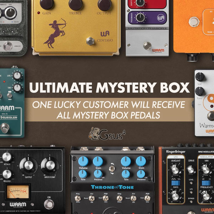 Warm Audio Pedals Mystery Box