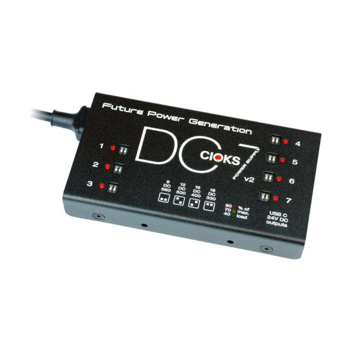 CIOKS DC7 V2 Universal Pedal Power Supply w/ 24V & USB-C Output PRE-ORDER (Ships Mid-July 2026)