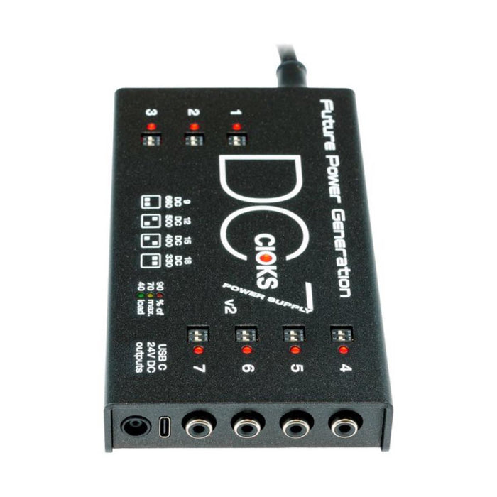 CIOKS DC7 V2 Universal Pedal Power Supply w/ 24V & USB-C Output PRE-ORDER (Ships Mid-July 2026)