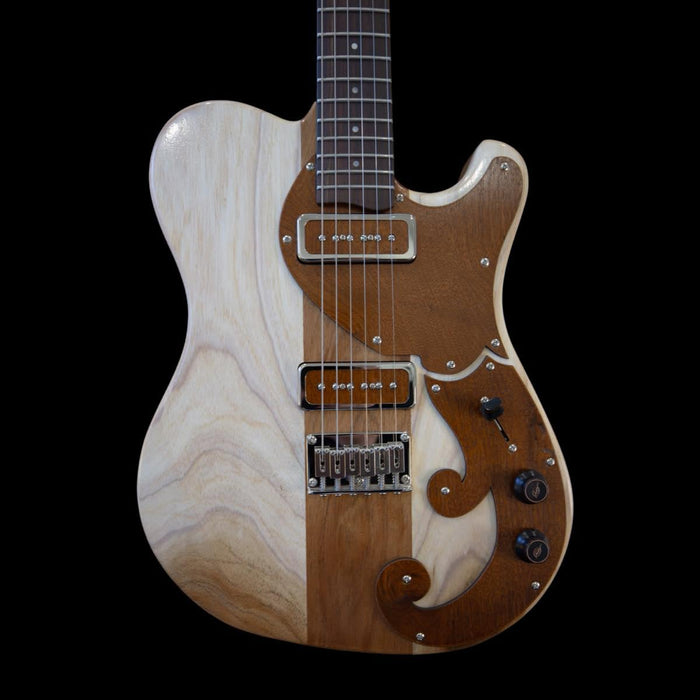 Solace Instruments NZ Southern Deluxe Tasmanian Blackwood & Roasted Maple Neck w/ P90s