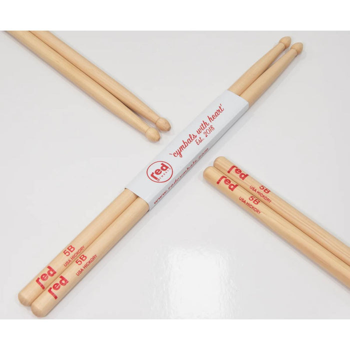 Red Cymbals | Red Sticks | Natural Series