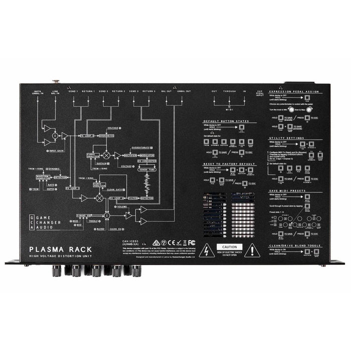 Gamechanger Audio PLASMA RACK High Voltage Distortion Rack Unit (1 RU)