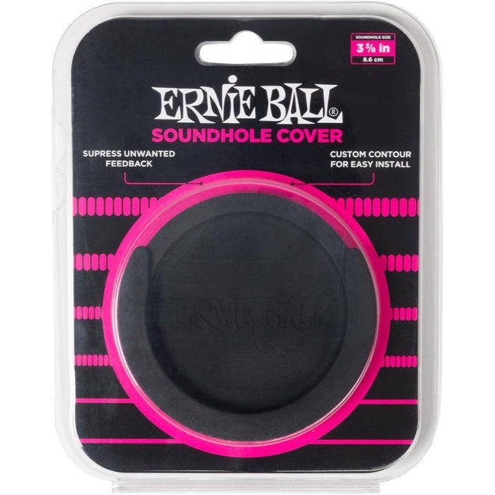 Ernie Ball P09630 Acoustic Guitar Sound Hole Cover Feedback Buster (3 3/8")