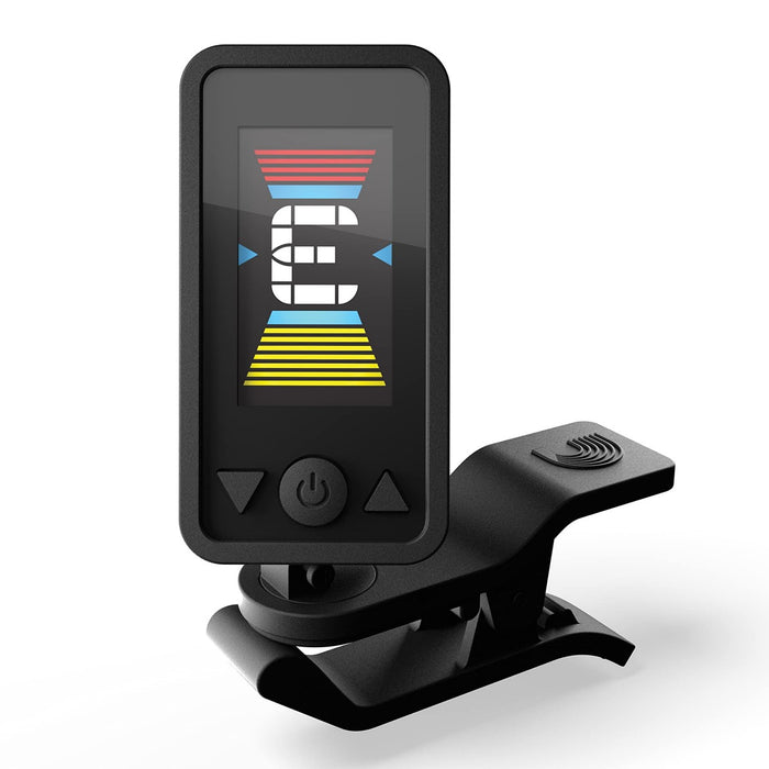 D'Addario | ECLIPSE Clip Tuner | USB-C Rechargeable Clip-on Tuner