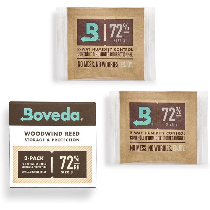 Boveda BVMRK72-08-2P 72% RH Reed Storage Humidity Packs - 2 Pack