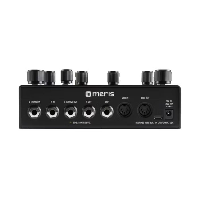 MERIS | Enzo X Black Edition | Stereo Multi-Voice Synthesiser Pedal | w/ 5x Synth Modes