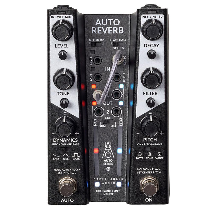 Gamechanger Audio AUTO REVERB EuroRack Style Reverb Pedal (Hall, Plate & Spring)