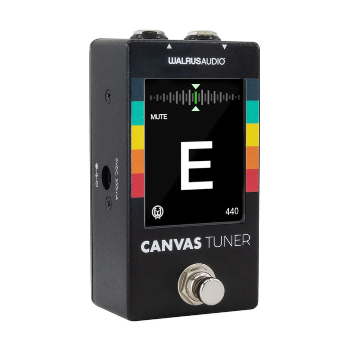 Walrus | Canvas TUNER Pedal | w/ USB-C Connection, On-board Buffer & Rotatable 2.8" LCD Screen