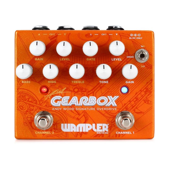 Wampler | GEARBOX | Andy Wood Signature DUAL Overdrive