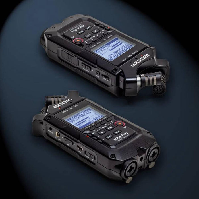 Zoom H4n Pro Recorder Bundle with Case, Remote, and SD Card