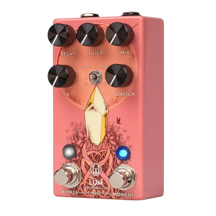 Walrus Audio LUM Texture Engine Guava Granular Reverb Pedal