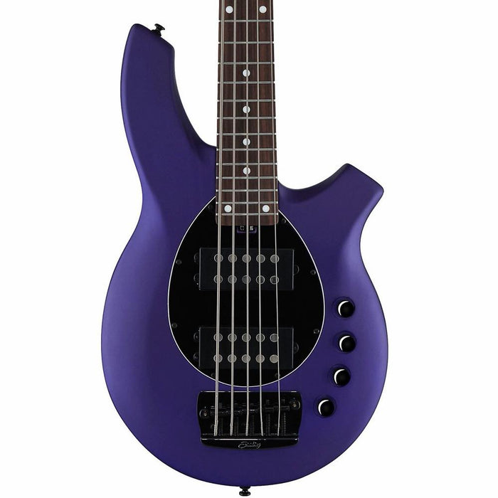 Sterling by Music Man BONGO5-FMPS-R2 Bongo 5-String Electric Bass - Firemist Purple Satin