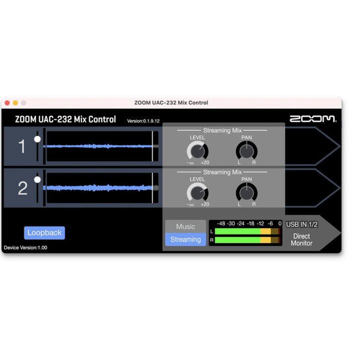 Zoom | UAC-232 | 32-Bit Float USB-C Audio Interface