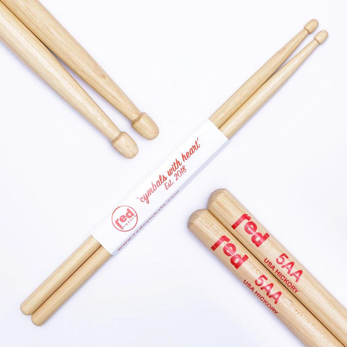 Red Cymbals | Red Sticks | Natural Series