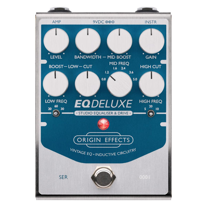 Origin Effects EQ DELUXE Studio Equalizer & Drive Based on Pultec EQP-1A