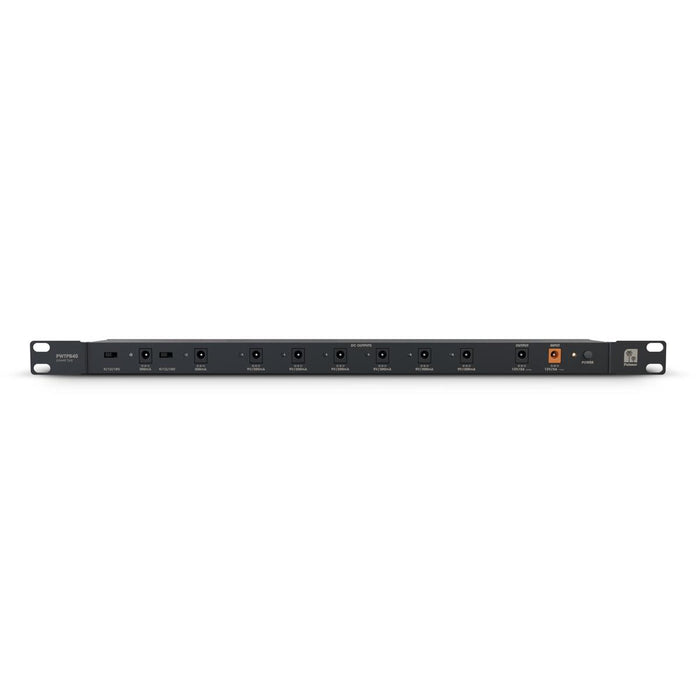 Palmer | PWTPB40RK | Power Supply w/ 8 Outputs for 19 inch Rack Mount