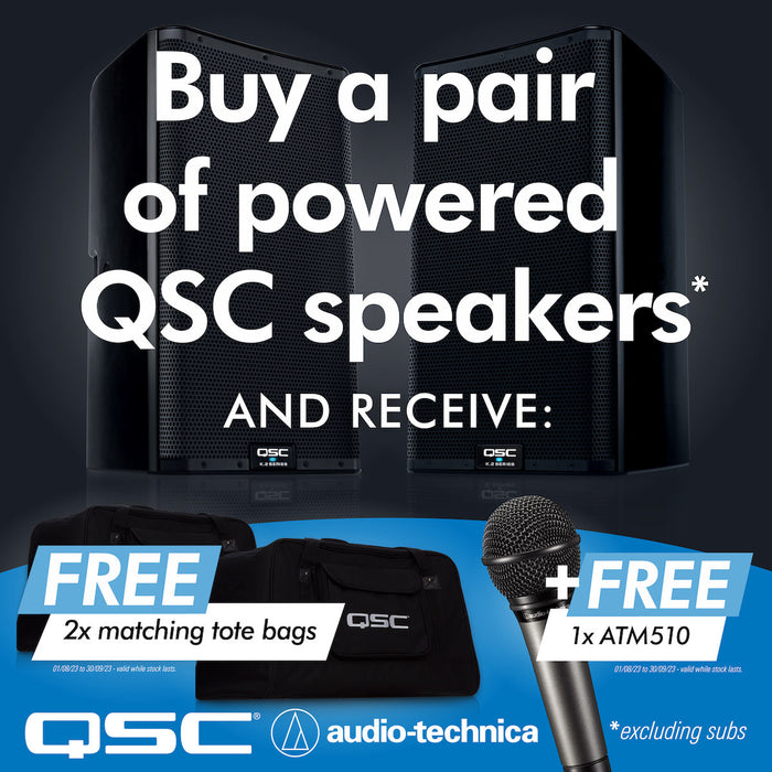 QSC | K10.2 | 10" 2-Way Powered PA Speaker | 2000W