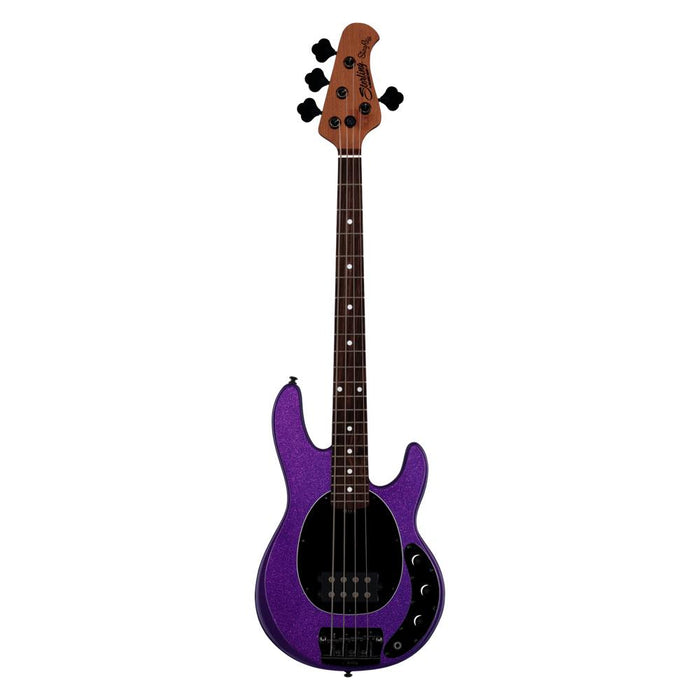 Sterling by Music Man RAYSS4-PSK-R2 StingRay Short Scale Electric Bass - Purple Sparkle
