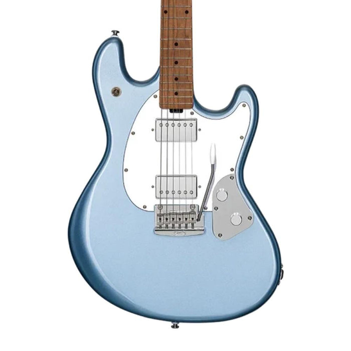 Sterling by Music Man SR50-FSV-M2 StingRay Electric Guitar - Firemist Silver