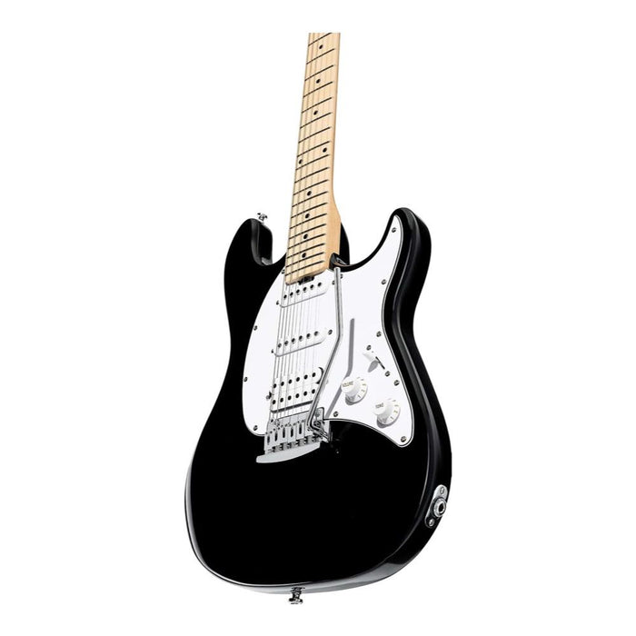 Sterling by Music Man CT20HSS-BK-M1 Cutlass CT20 HSS Electric Guitar - Black
