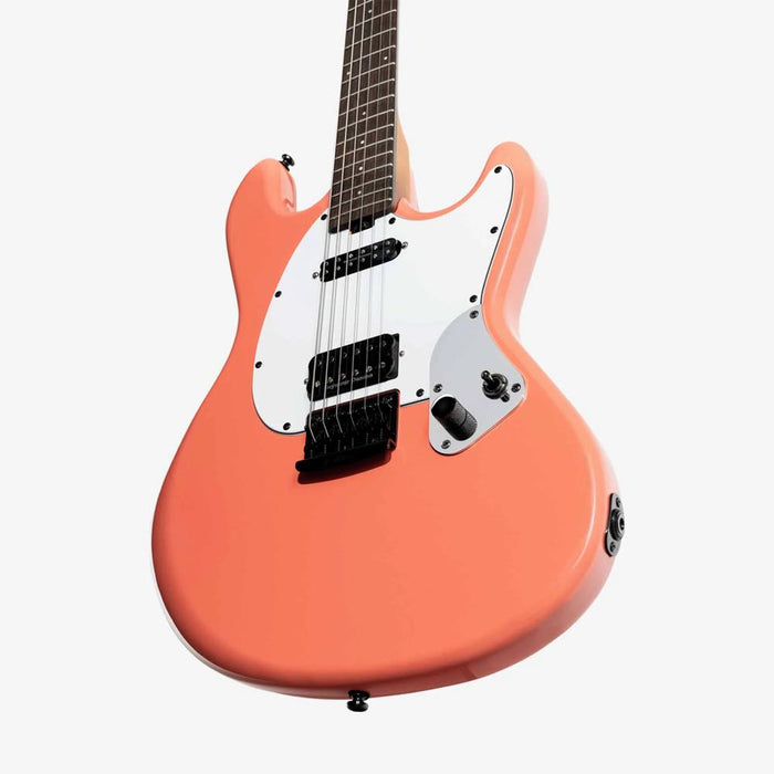 Sterling by Music Man FLUFF-RTR-R2 Fluff Signature Electric Guitar - Rula Thumb Red