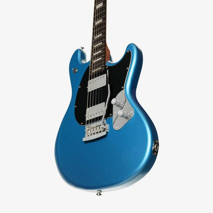 Sterling by Music Man SR50-BAR-TLB-R2 StingRay Baritone Electric Guitar - Toluca Blue