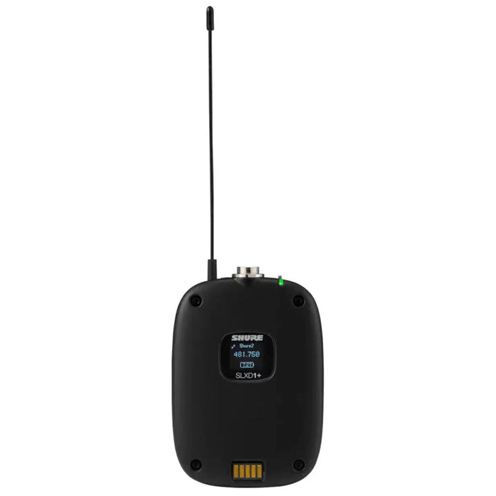 SHURE SLXD1+ Plus Digital Wireless Bodypack Transmitter (H58)