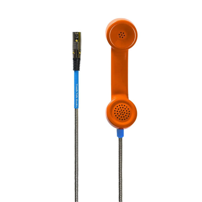 Trash Talk Audio Lo-Fi Phone Microphone w/ XLR connection - Orange