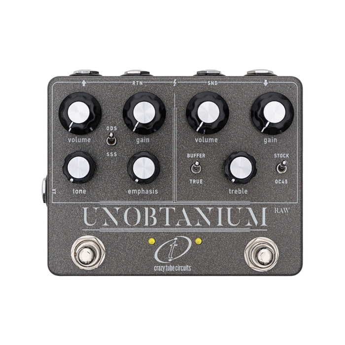 Crazy Tube Circuits | UNOBTANIUM RAW | Limited Edition | Germanium Klon & Dumble in a Box | Dual Overdrive