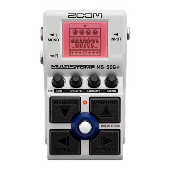 Zoom | MS-50G+ | MultiStomp | Multi-Effects Guitar Processor Pedal