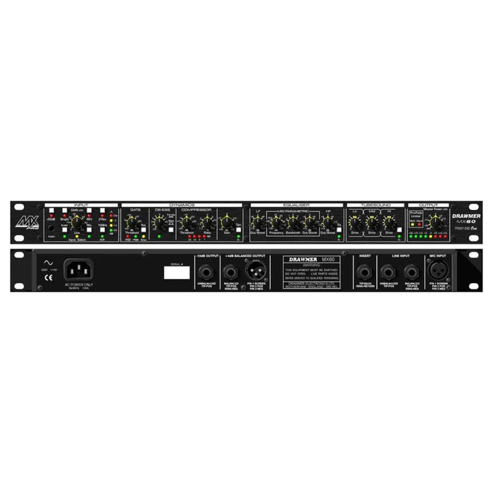 Drawmer MXPRO 60 Front End One Channel Strip Rack